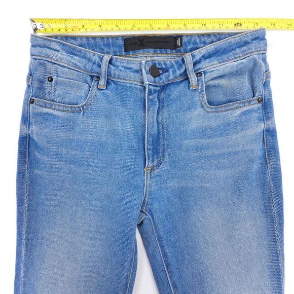 NEW Denim x Alexander Wang WANG 001 Slim Fit Jeans Light Denim 90s Y2k Grunge 25 - Picture 3 of 7